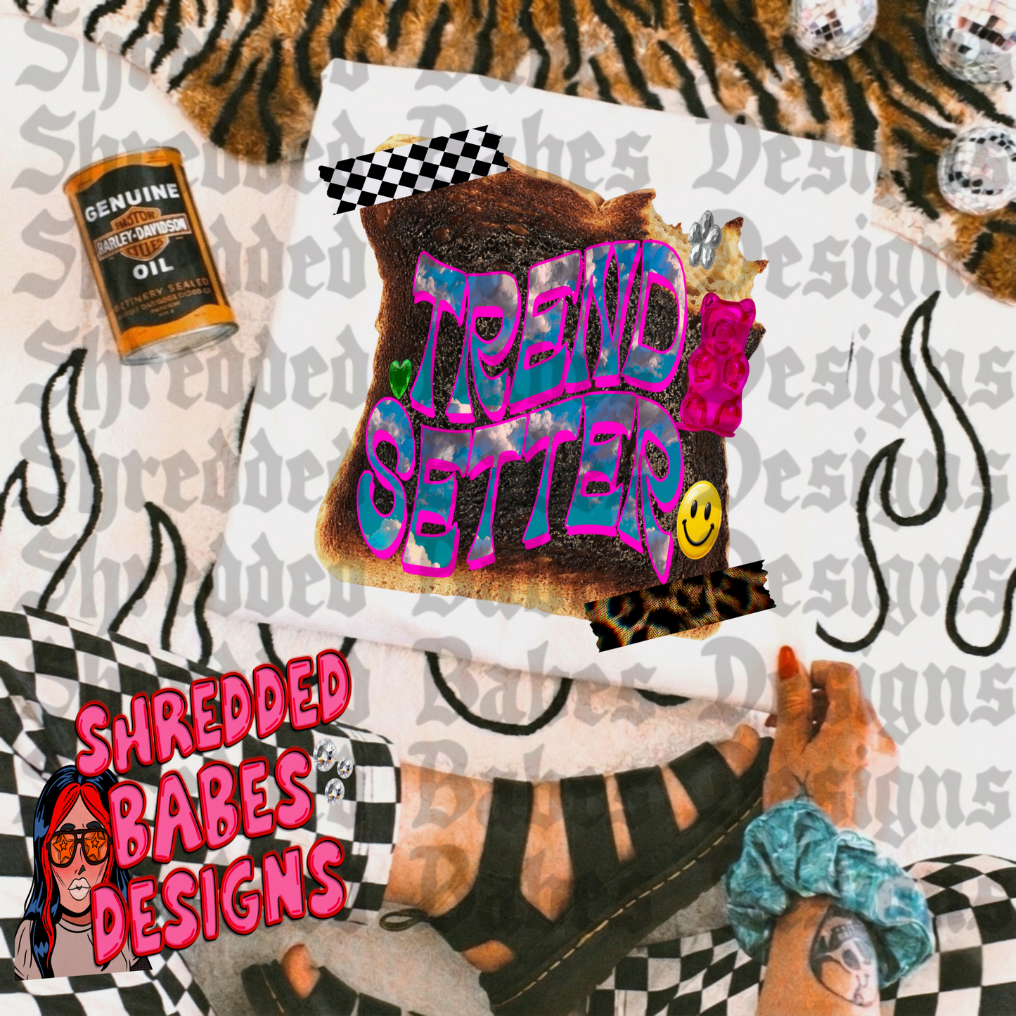 Trendsetter Toast PNG