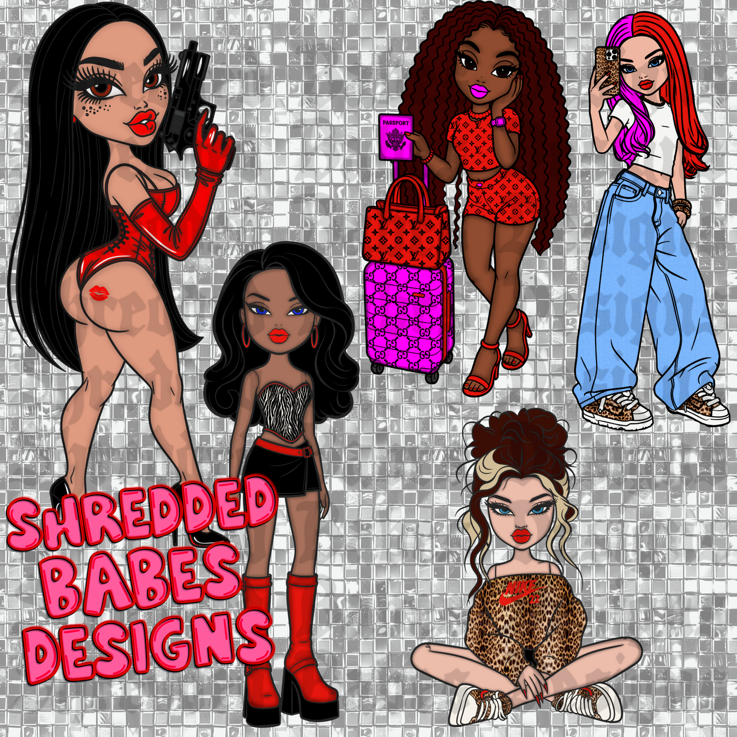 Br@tz Clipart Set