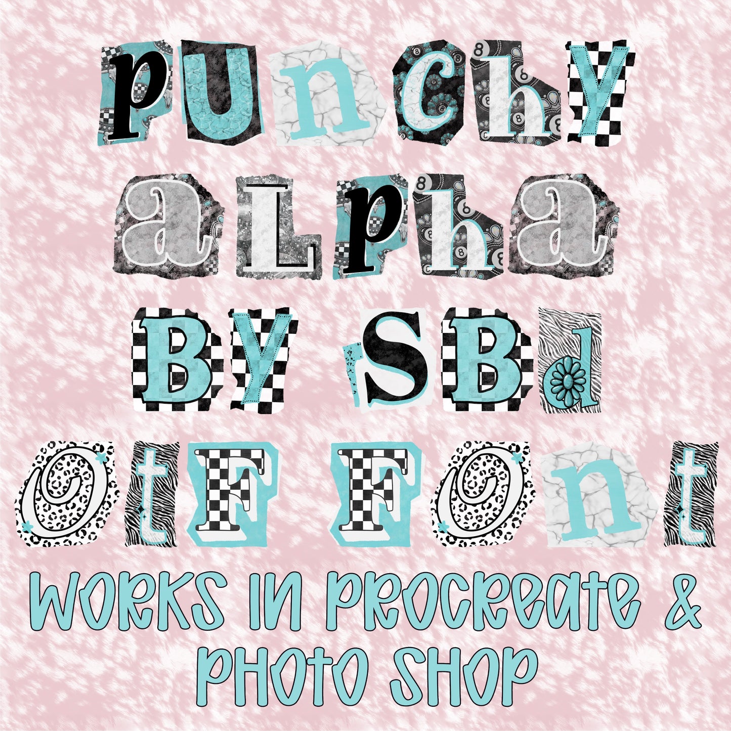 Punchy OTF & PNG Files