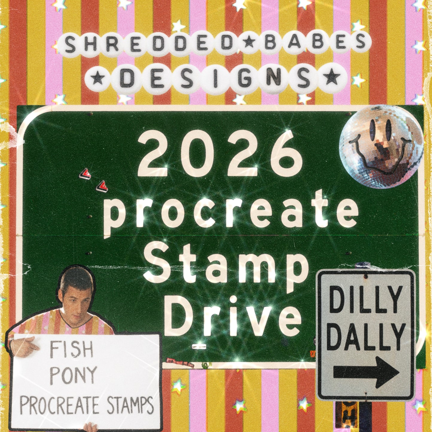 2026 Procreate Stamp Set Drive