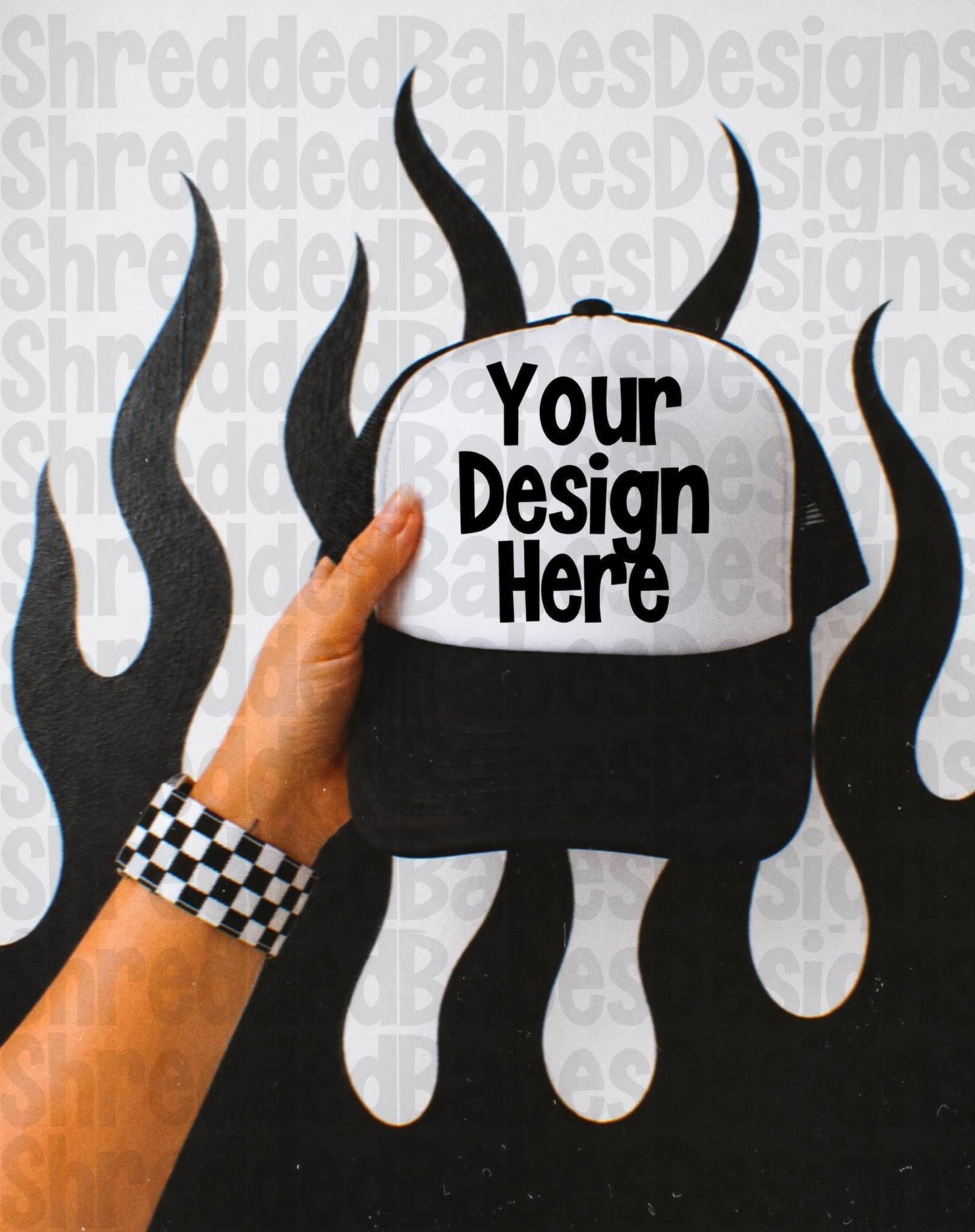 Trucker Hat Mock Up