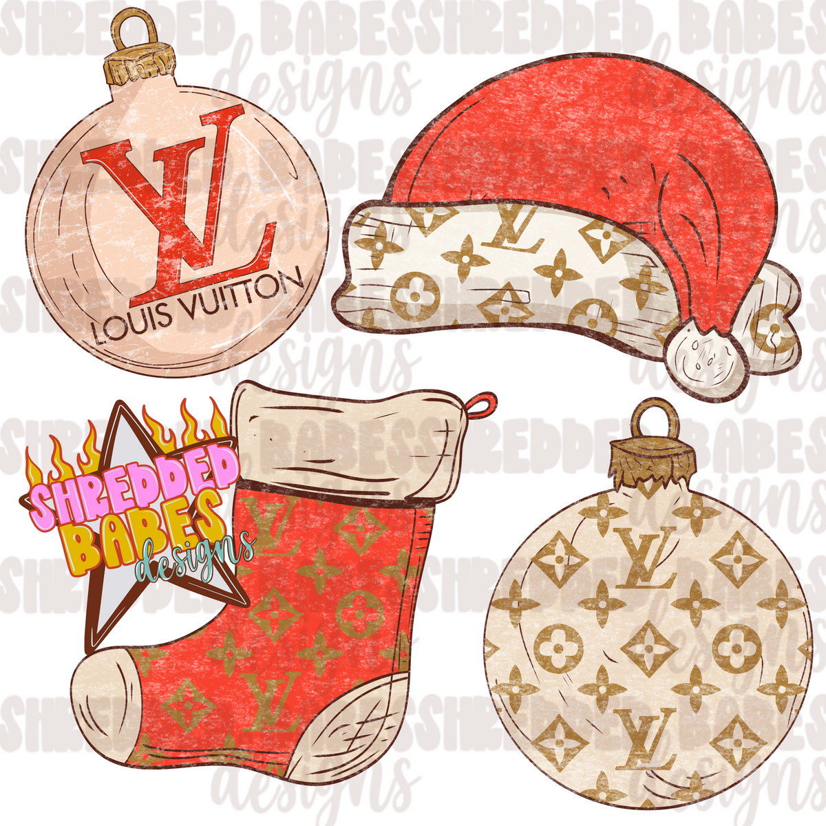 Boujee Christmas Clipart