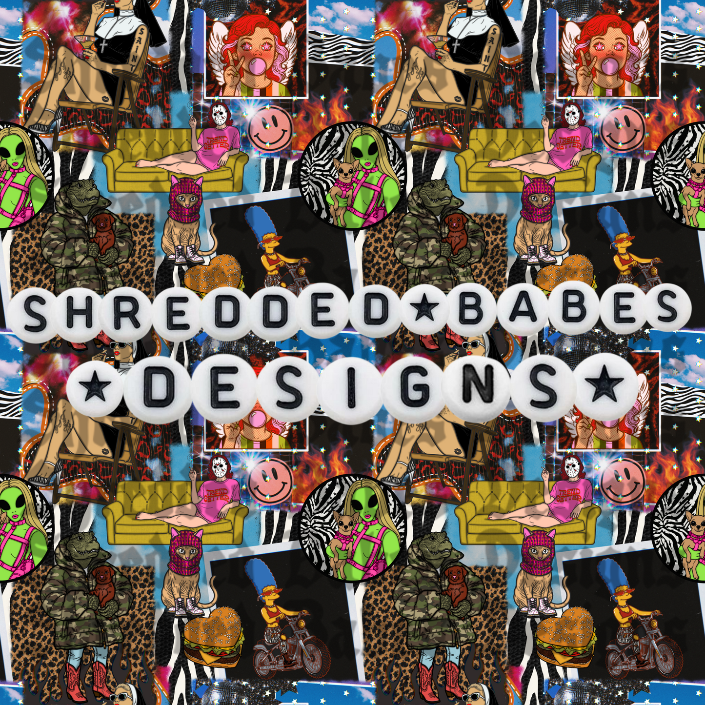 Trashy collage (COMMERCIAL USE)