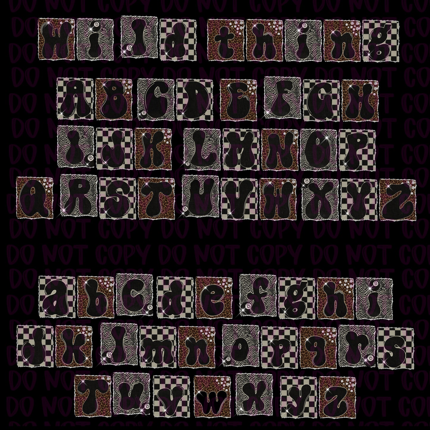 Wild Thing OTF & PNG Files