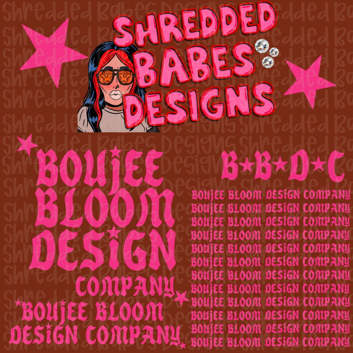 Custom Watermark Procreate Stamps