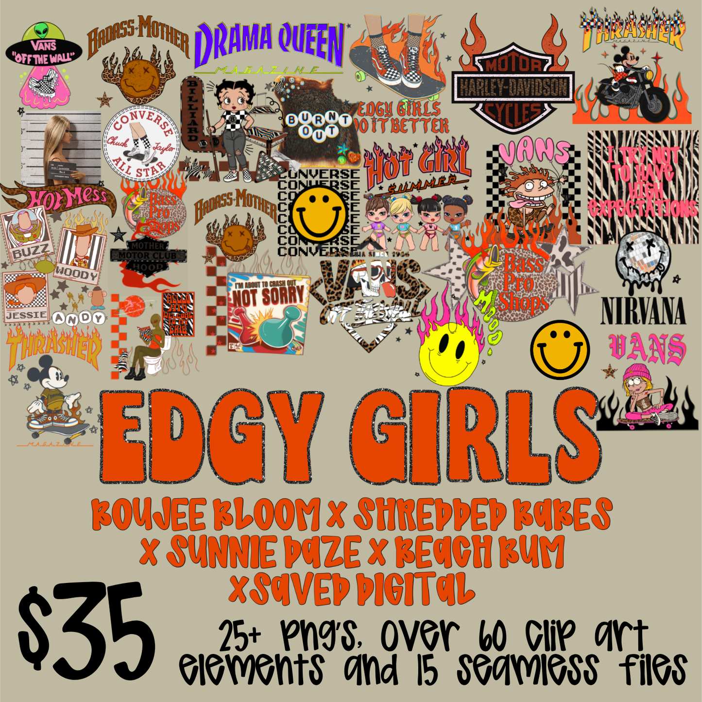 ☆ EDGY GIRLS COLLAB☆