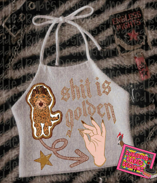 Shits Golden PNG
