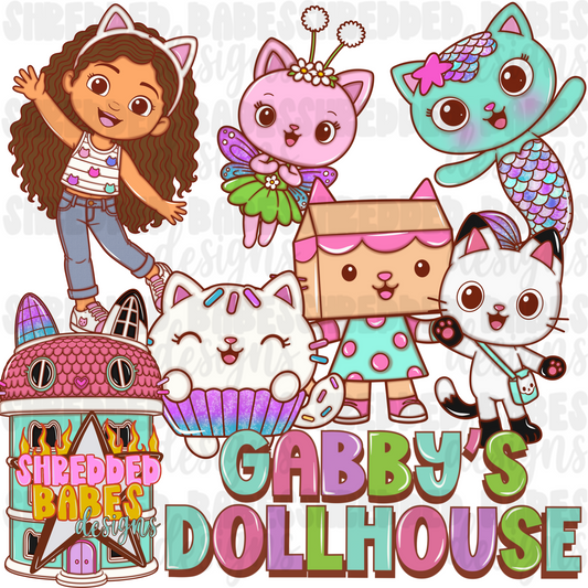 Gabby & Friends Clipart