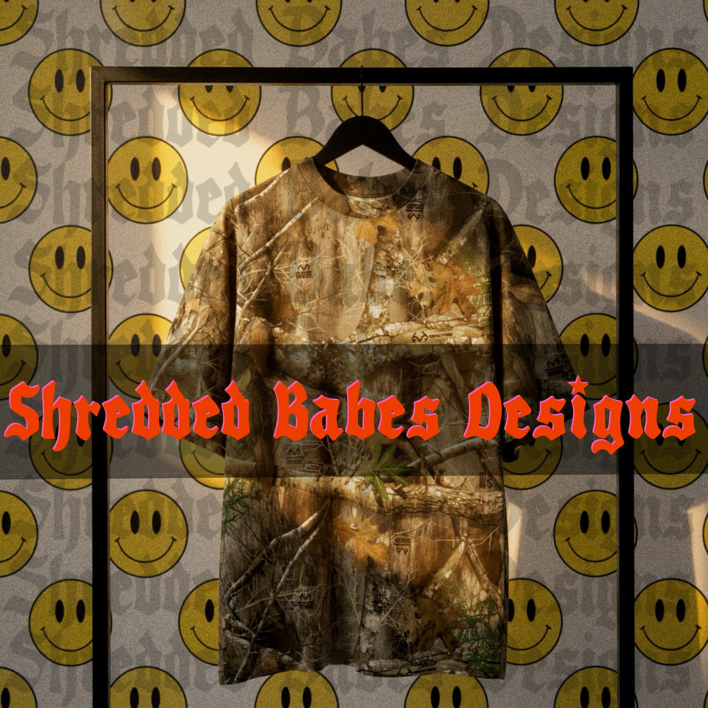 Camo Smile Mock