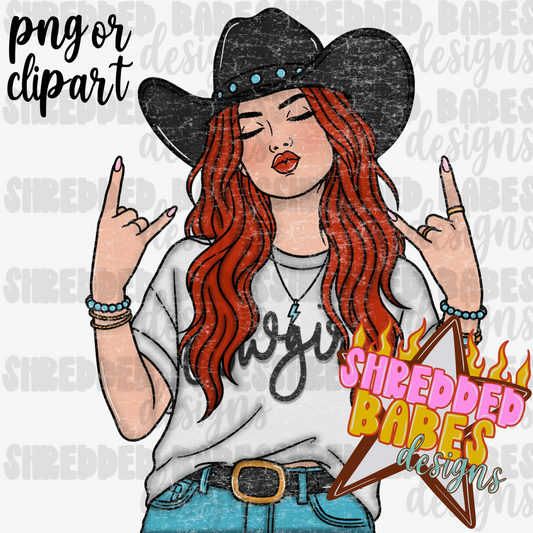 Cowgirl PNG or Clipart
