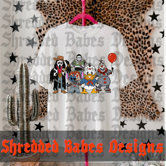 Masked Characters PNG