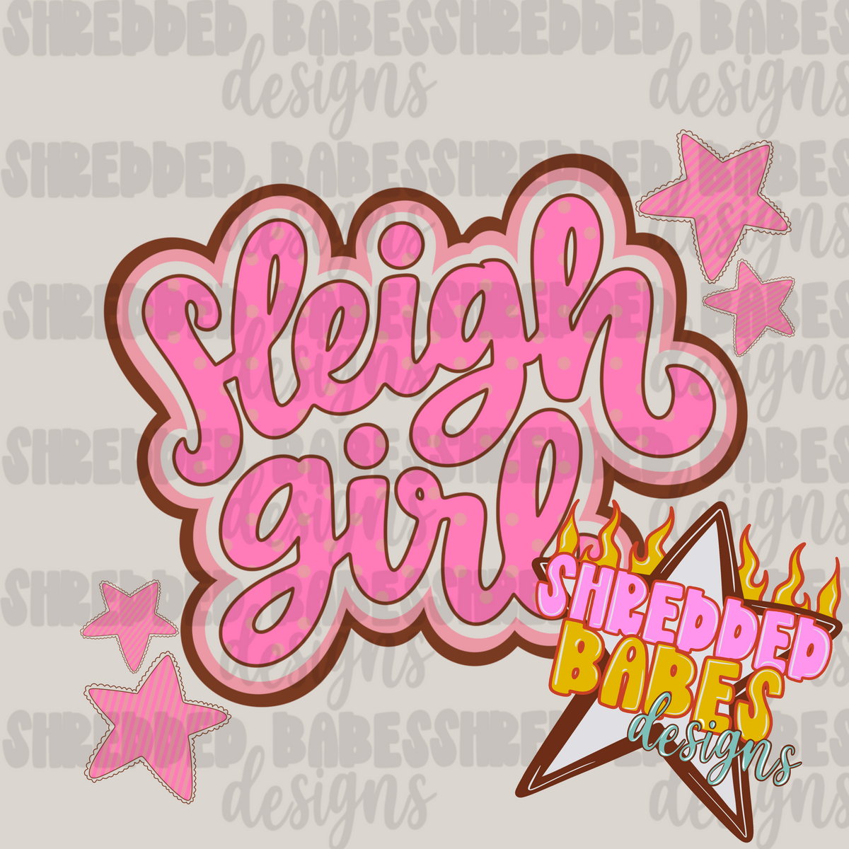 Sleigh Girl PNG