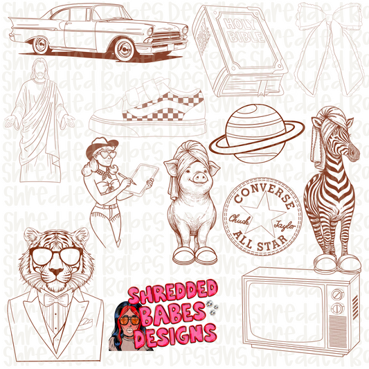 Random Procreate Stamps