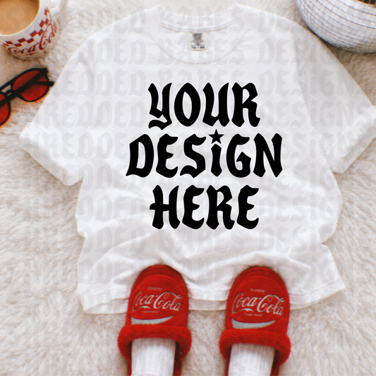 Cozy Coke Tee Mock Up