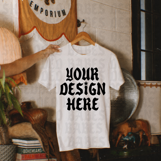 Vintage Tee Mock Up