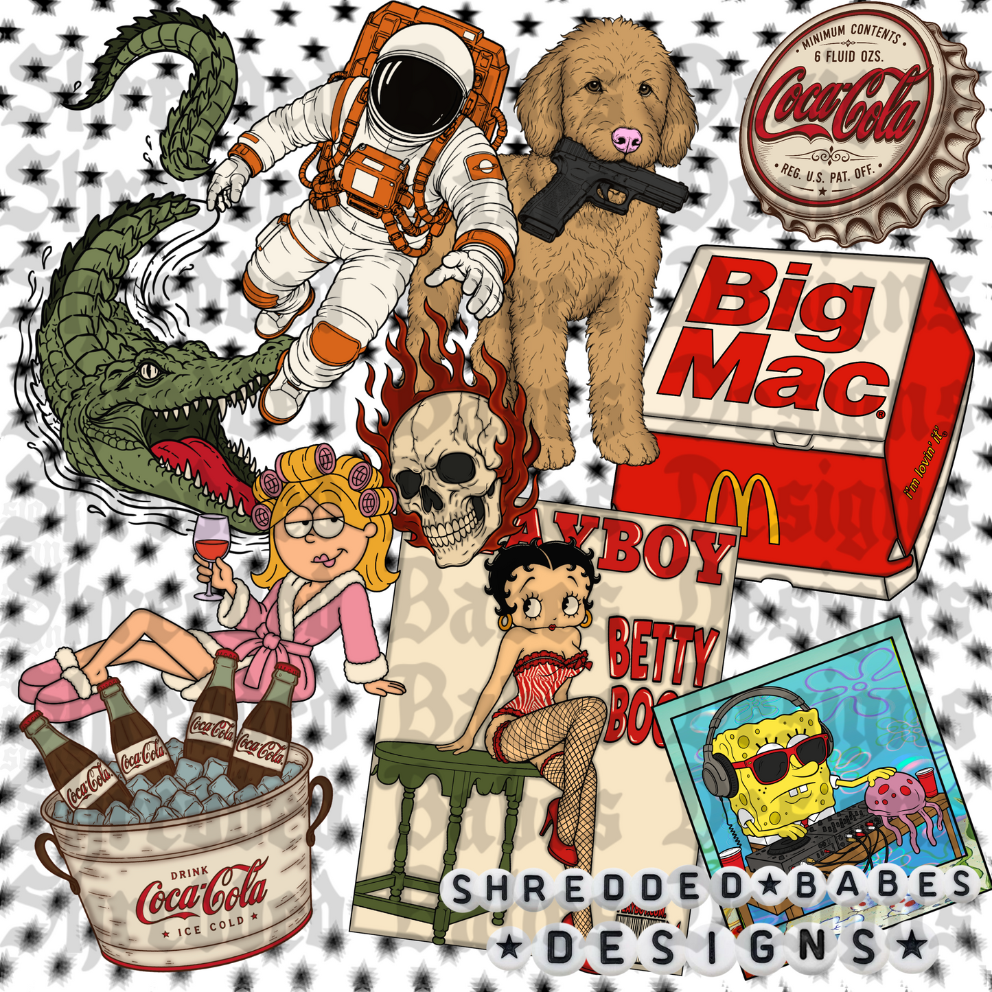 2K Chaotic Bundle Clipart