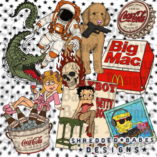 2K Chaotic Bundle Clipart