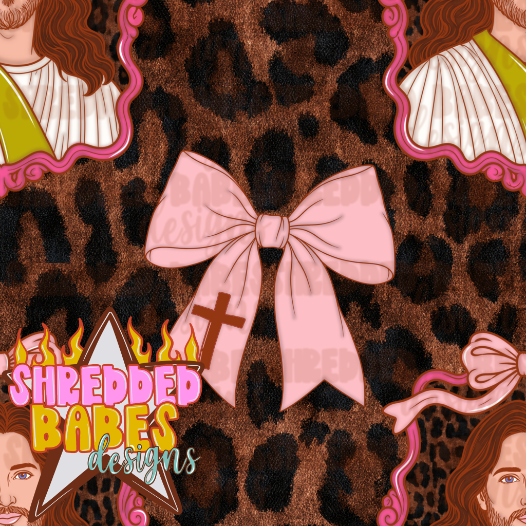 Jesus Leopard Seamless