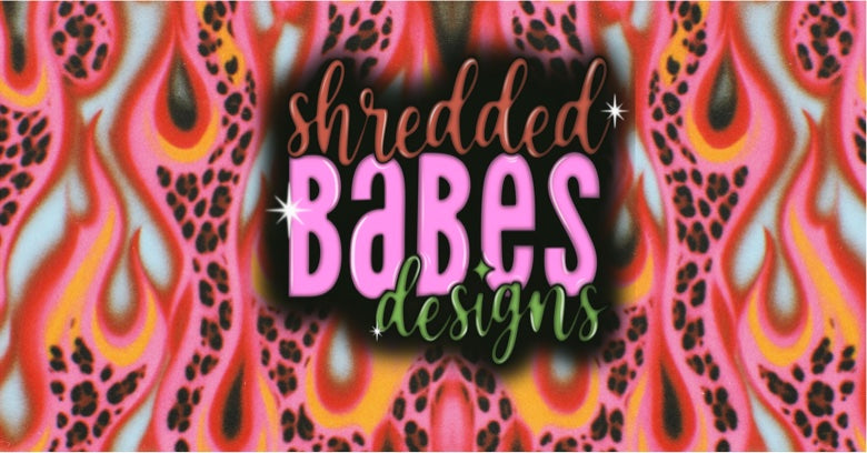 Airbrush Background — Leopard Flames
