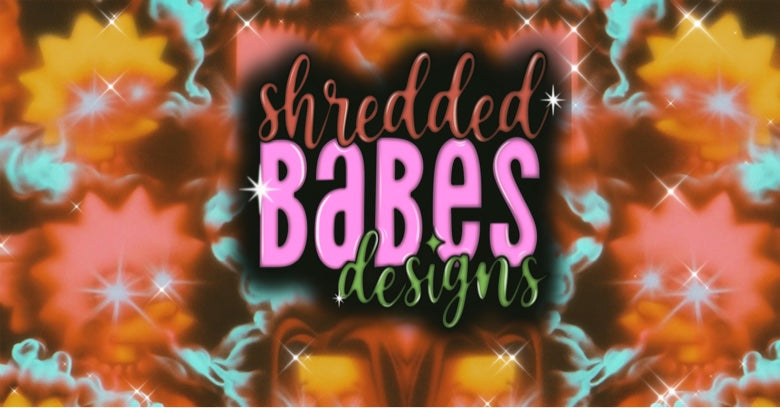 Airbrush Background — Sunset Starburst