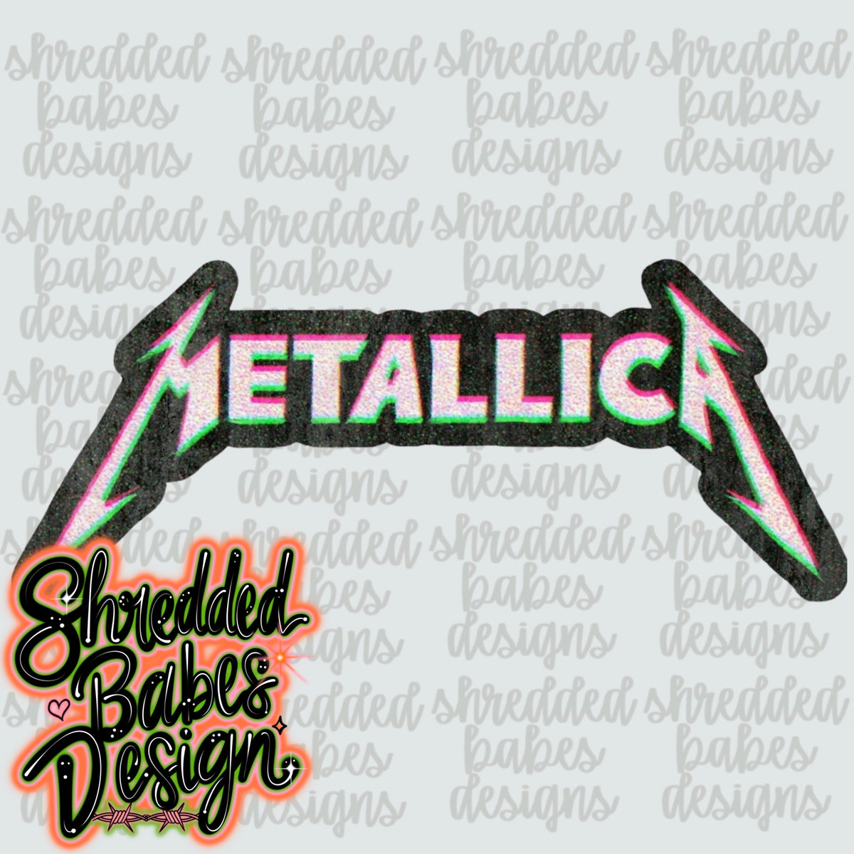 Metallica Glitch PNG