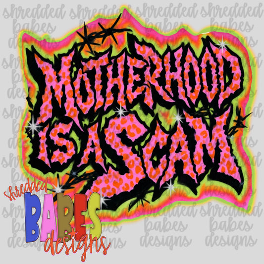 Motherhood Is Sad PNG - design preview