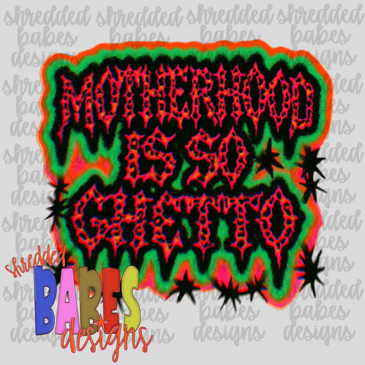 Motherhood Is So Beautiful PNG - design preview