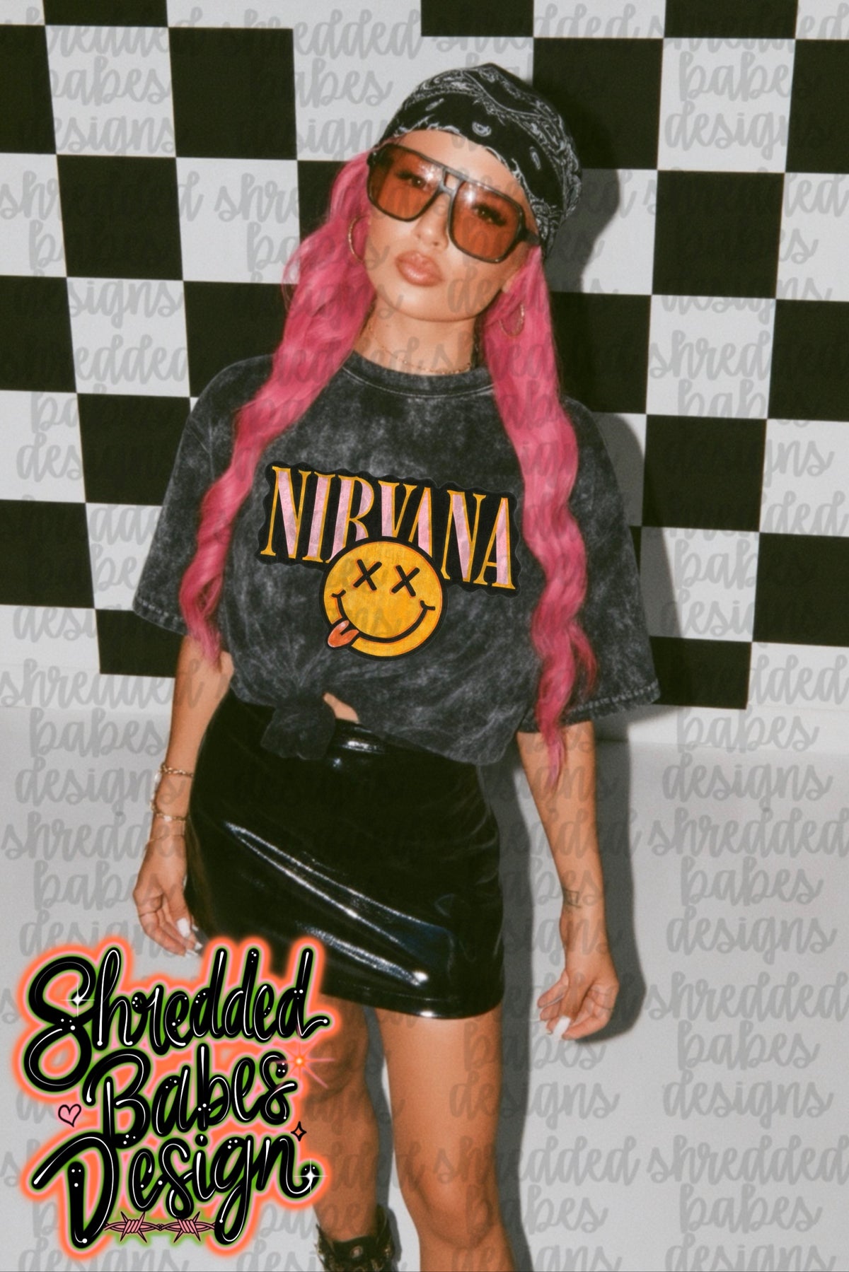 Nirvana Collegiate PNG mockup