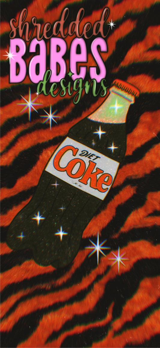 Diet Coke Tiger Stripes Phone Wallpaper