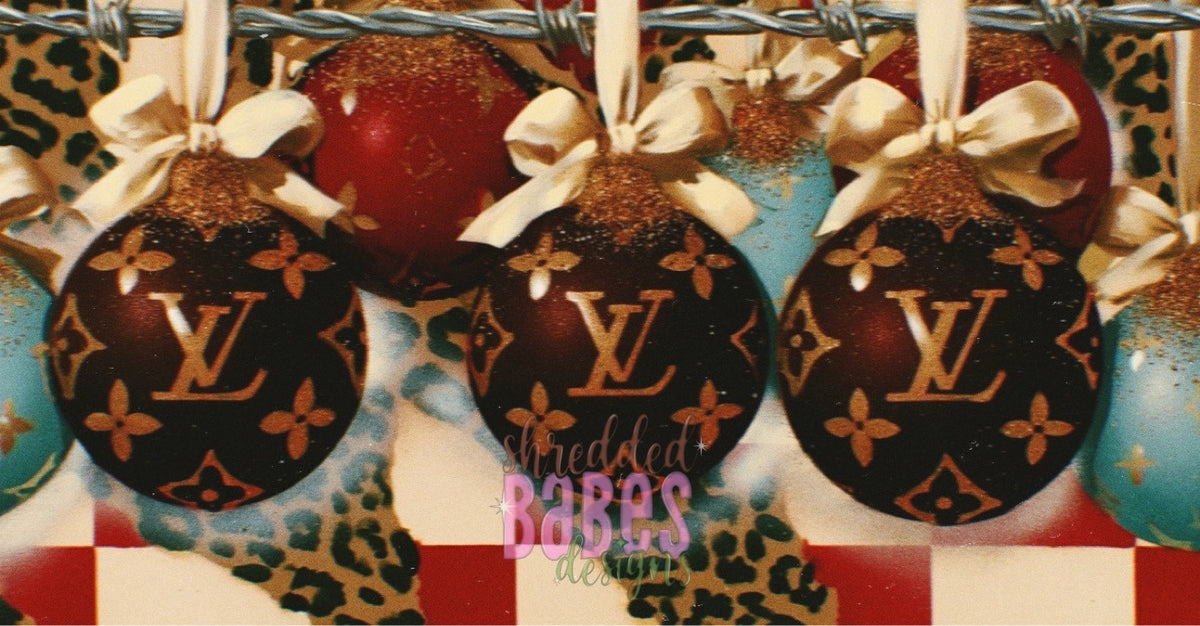 Christmas Banner — LV Ornaments